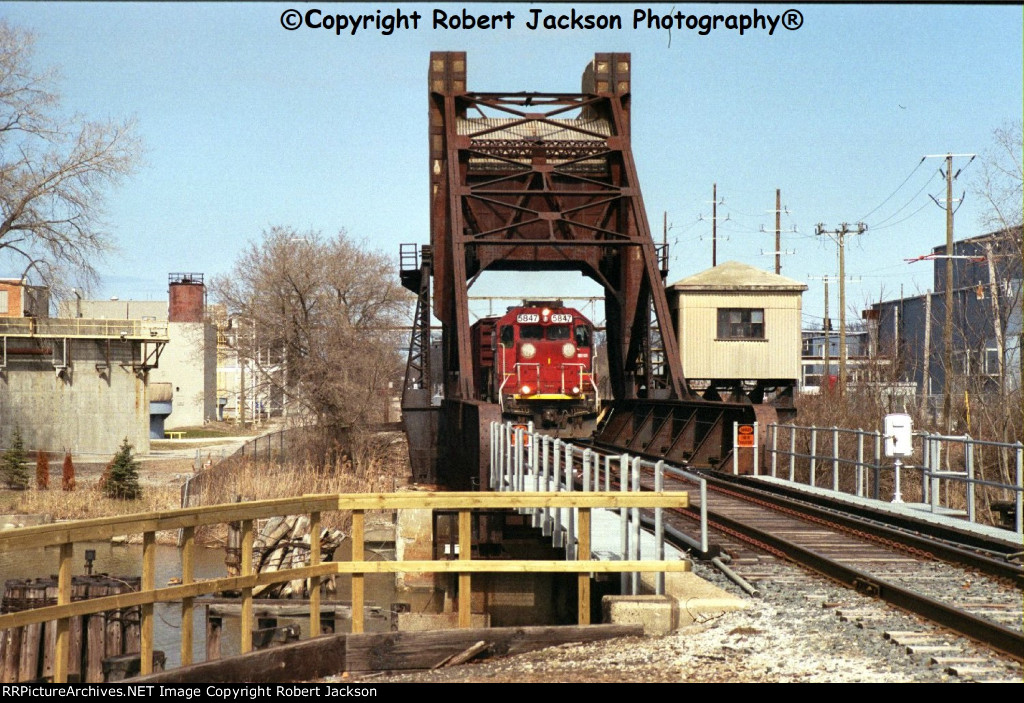 GTW Black River Bascule Bridge crossing!!!! Sequence shot #1--Mason picture